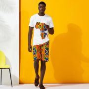 Ensemble short homme en wax