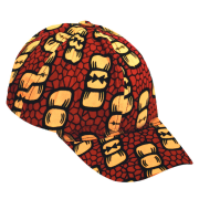 Casquette imprimé africain