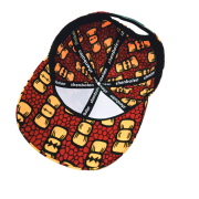 Casquette imprimé africain