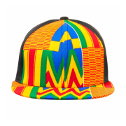 Casquette imprimé africain