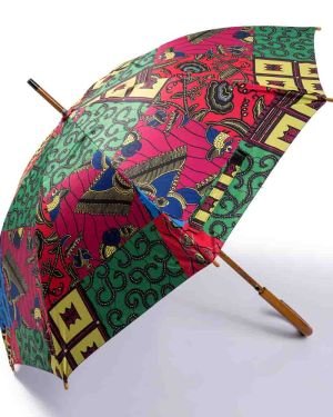 Parapluie imprimé africain