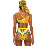 Maillot de bain imprimé africain