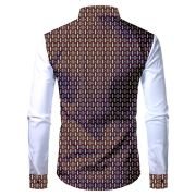 Chemise homme imprimé africain