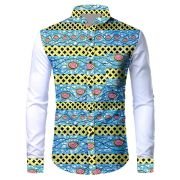 Chemise homme imprimé africain