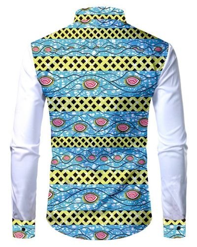 Chemise homme imprimé africain