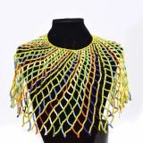 Collier en perles traditionnel Zoulou - Multicolore